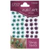 CinaPro 3D Nail Decals Pansy Perfect 3 pc