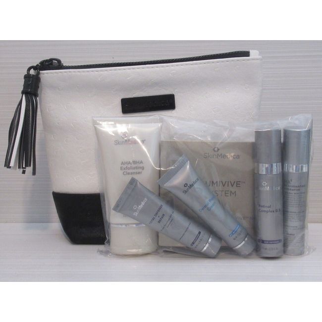 SKINMEDICA UNWRAP RADIANCE TRAVEL KIT WITH FREE SKINMEDICA BAG (6-PIECE SET)