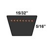 D&D EJA354 Replacement Belt fits MOTORCRAFT