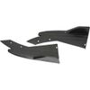 For Tesla Model S Carbon Fiber Car Rear Bumper Diffuser Body Splitter Spoiler