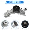 Pack (1) No.68079412AB Engine Water Pump for Jeep Wrangler JK 2012-2018