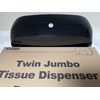 Jumbo Double Roll Transparent Toilet Paper Dispenser
