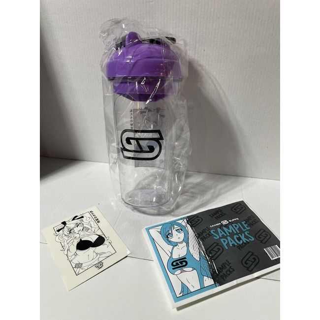 Gamer Supps Waifu Cup S2.10 Selfie Limited Edition Shaker GG LE w/ Extras  New!