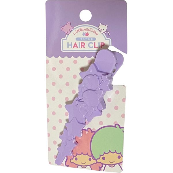 Sanrio Little Twi Stars Mini Concorde Hair Clip Hair Pin Hair Accessories (Star)