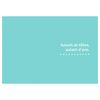 Hakuba Lance de Postcard Size 2 Sides (Lims & Horizontal) Blue