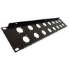 AllMetalParts 2U 19" 16 XLR 'D' Folded Front Panel [PC]