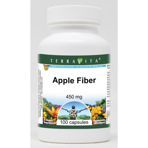 Apple Fiber - 450 mg (100 Capsules, ZIN: 518967) - 3 Pack