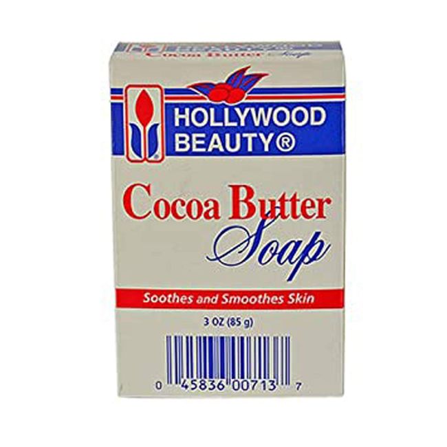 Hollywood Beauty cocoa butter soap 3 ounce, Gray, 3 Ounce