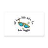 CafePress Swim Goggles Rectangle Car Bumper Magnet