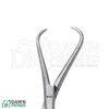 Bone Reduction Forceps 8" Curved Pointed Tips Gold Plated Orthopedic German Gr