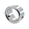 KNOPPO Set of 3 Washbasin Overflow Covers - Ring (Chrome)