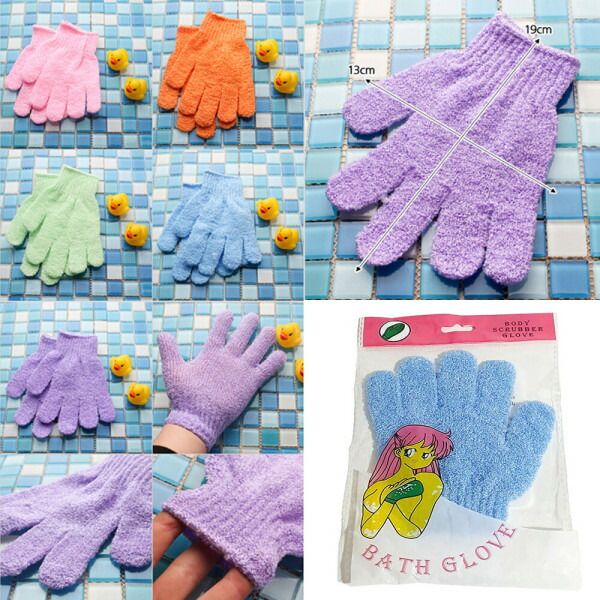 1+1 glove-shaped bath towel, bath towel, bath towel, exfoliating towel