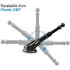 GPS Suction Cup Mount for Garmin, Replacement Dash & Windshield Holder