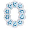 Bodylife Home Shower Cap White Double Layered 29.5cm 10 Pack