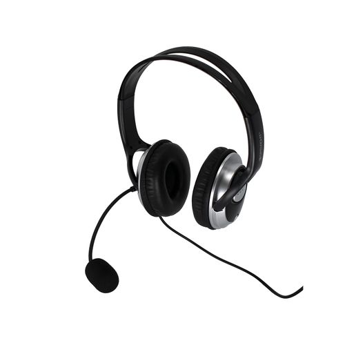 Spracht USB Headset for Softphone for PC/Mac, Comfortable and Durable Large Ear Cushions with Bendable Microphone Arm (Zum-WD-USB-2)