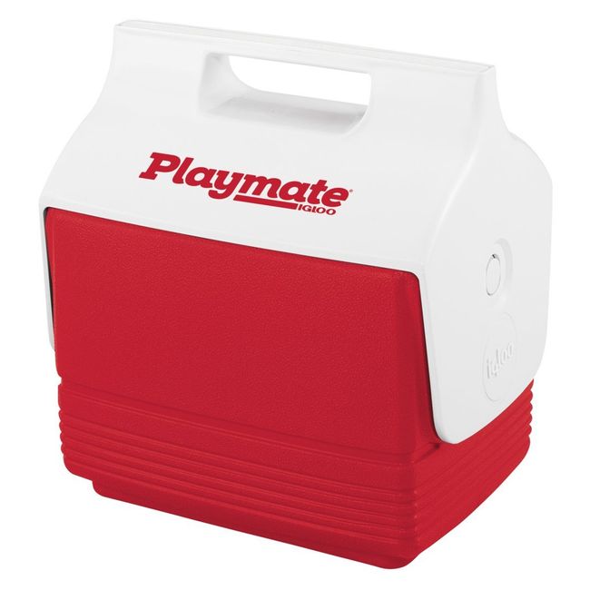 Igloo Mini Playmate Cooler , Red/White, 4 Qt