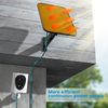 virtavo Solar Panel for Wireless Outdoor Security Camera Compatible with Rechargeable Battery Powered Surveillance Cam, Continuous Solar Power for Camera