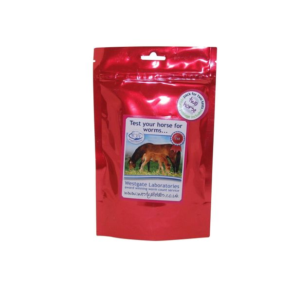 Westgate Laboratories Worm Count Kit Two Horses - Clear, Two Horses