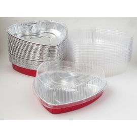 Handi-foil® Cook-n-Carry® Square Cake Pans & Lids - 6 Pack