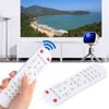 EIMSOAH White Remote Control Controller Replacement for Projector, ABS Material, 33ft Remote Distance, Remote Control Distance