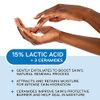AmLactin Rapid Relief Restoring Body Lotion – 7.9 oz Pump Bottle – 2-in-1 Exfoliator and Moisturizer with Ceramides and 15% Lactic Acid for 24-Hour Relief from Dry Skin