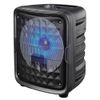 Supersonic IQ-6608DJBT 8" Portable Speaker +TWS-Bluetooth +USB/SD/FM/LED +Mic