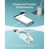 Anker Magnetic Memory Card Reader Built-in Cable USB-C Adapter for iPhone 16/15
