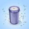 High Capacity Transparent Whole House Water Filter System & Block Carbon Filter
