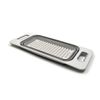 SAMMART Over The Sink Rectangular Colander (Grey (Set of 2))