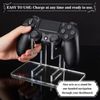 AHANDMAKER Controller Stand Holder, Universal Game Controllers Mount Stand Bracket Compatible Retro Modern Controllers Clear Remote Control for Xbox ONE PS4 PS5 Switch Display & Organization