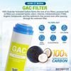 Max Water Whole House Water Filter Replacement Set Pleated + Sediment + GAC