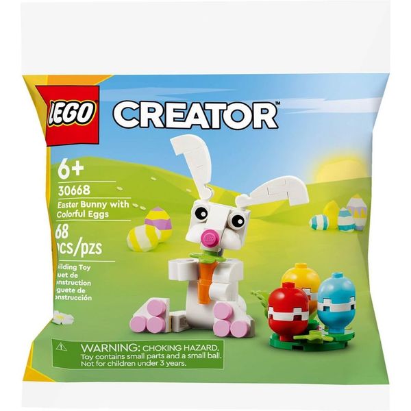 LEGO Creator 30668 Easter Bunny with Colourful Eggs, Building Toy