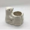 Ceramic Animal Planters Pauline Polar Bear