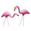 Bloem Pink Flamingo 25" Garden Yard Stakes (2-Pack)