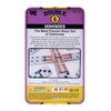 University Games Double 6 Dominoes Tin, White