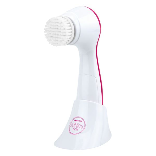 Beter - So Nice Skin Sonic Facial Cleansing Brush, mit 2 Bürstenköpfen, geeignet für empfindliche Haut, tägliche Gesichtsreinigung, Peeling