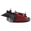 TYC Right Tail Light Assembly Compatible with 2008-2012 Chevrolet Malibu