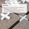 Plastic joint crosses, type: 10733/4.0 mm, pack of 250