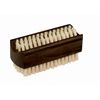 Redecker Natural Pig Bristle Nail Brush with Oiled Thermowood Handle, 3-3/4-Inches, Light