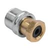 Tiardey Lock On AirChuck, Brass Stem, Large Bore Tire Valve, Quick Connect