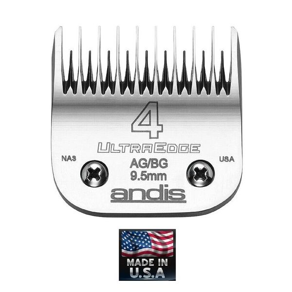 ANDIS ULTRA EDGE A5 Clipper Blade 4 Skip Tooth 3/8" (9.5mm) cut*Pet Dog Grooming