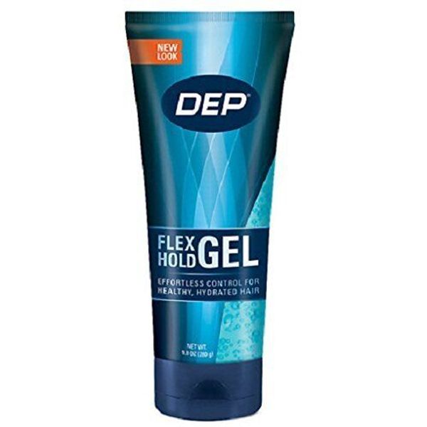 DEP Flexible Hold Styling Gel Help Strengthen & Protect Hair 9.8 Ounce 6 Pack