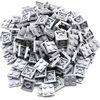 TCM BRICKS Light Bluish Gray 2x2 Plate X100 Compatible Parts & Pieces