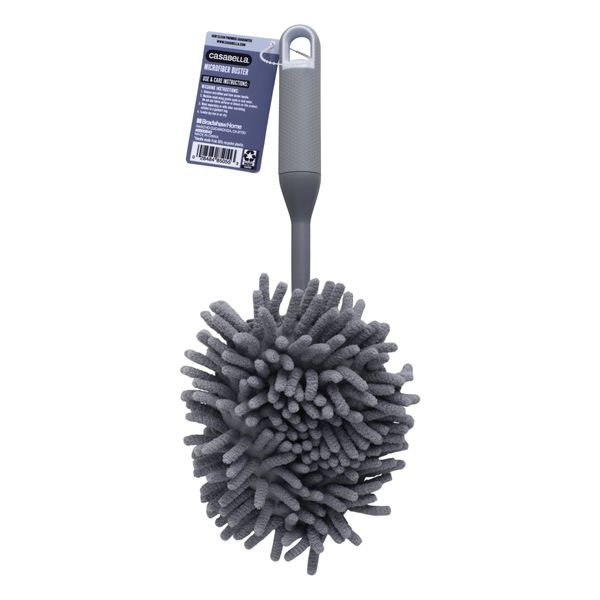 Casabella Handheld Microfiber Duster, Gray