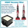 HQRP Filter compatible with Dirt Devil F43, 2PY1105000, 1PY1106000 EasyLite & Cyclonic Replacement Upright Vacuum