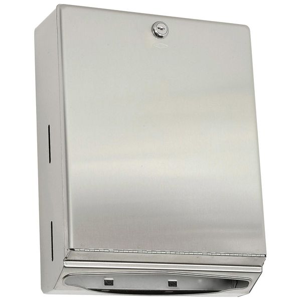 Bobrick ClassicSeries B-262 Vertical Paper Towel Dispenser w/Tumbler Lock