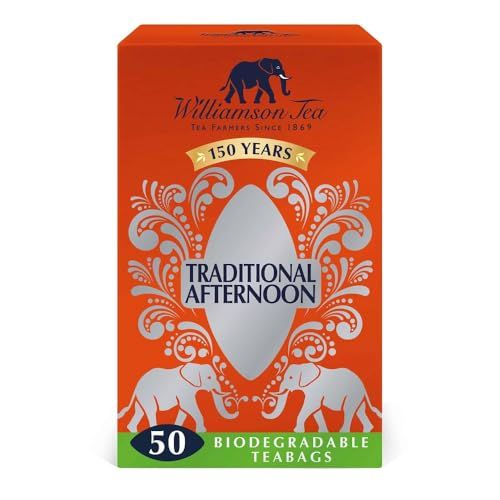 Williamson Traditional English Afternoon 50 bags 125g (Pack of 6)