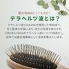 TERA BRUSH Hair Brush, Terahertz Wave Transfer, Scalp and Hair Concerns, Damage Care, Massage, Dandruff, Itchy, Pain, Splints, Smooth Hair, Tangle-Free, Moisturizing, Women's, Men's, Beauty, Wooden Handle