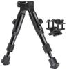 6 inch Tactical Spring Return Legs Bipod with Barrel adapter Mount For Rifle Gun