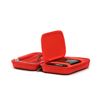 Navitech Red Hard DJ Controller Carry Case Compatible With The Native Instruments Traktor Audio 2
